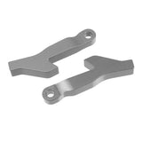 CORALLY ALUMINUM LEVER REARSILVER 2 PCS