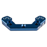 TEAM ASSOCIATED B6.2 FT REAR BALLSTUD MOUNT +2MM BLUE