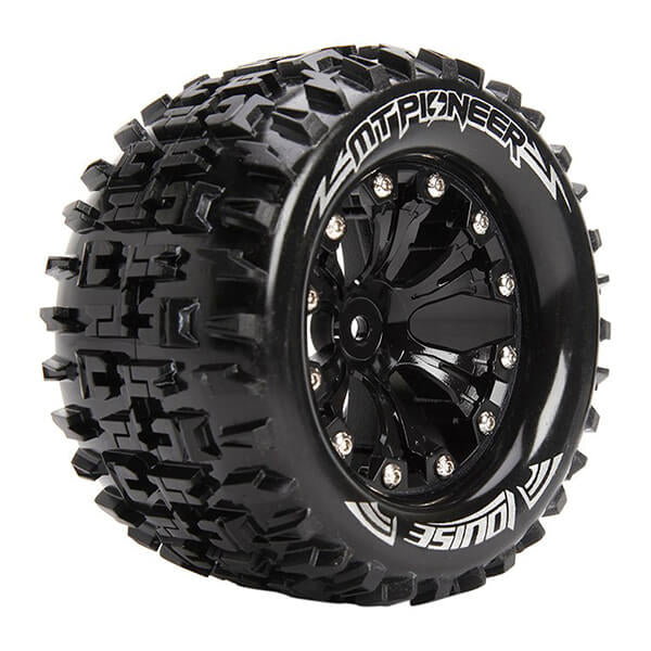 LOUISE RC MT-PIONEER 1/10 SOFT BEARING BLACK GP JATO 2WD FR