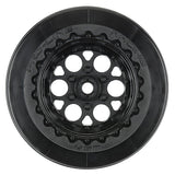 PROLINE SHOWTIME+ WIDE SC 2.2/ 3.0 Inch BLACK WHEELS HEX DRAG CAR