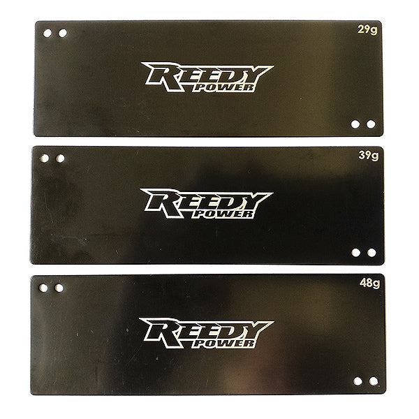 REEDY STICK LIPO BATTERY WEIGHT SET (29g/39g/48g)