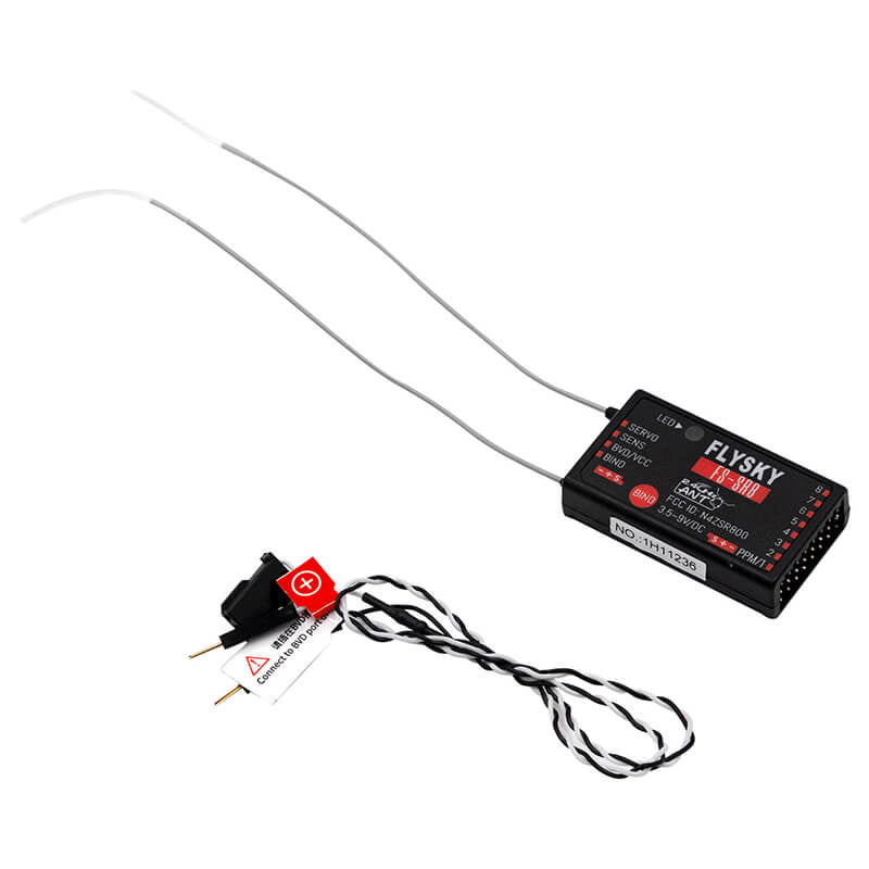FLYSKY FS-SR8 8CH 2.4GHZRECEIVER