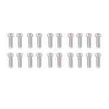 RC4WD SCALE HEX HEAD BOLTS (M3 x 8MM) SILVER