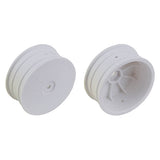 TEAM ASSOCIATED 12MM HEX 2.2 4WD FRONT WHITE WHEELS B74 +1.5MM