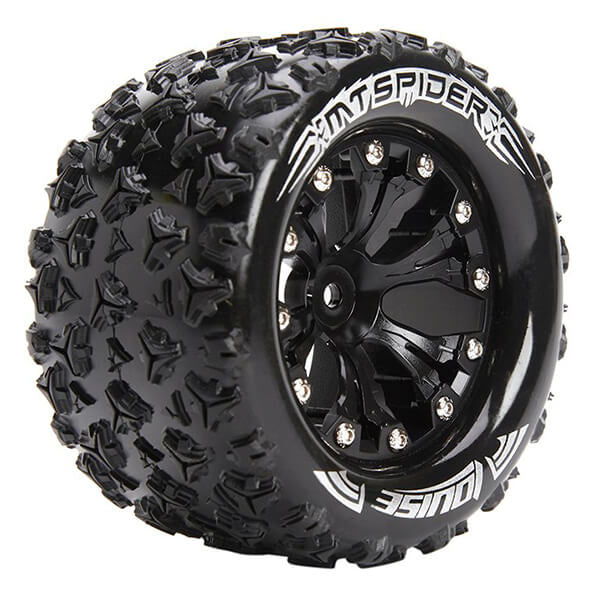 LOUISE RC MT-SPIDER 1/10 SOFT BEARING BLACK GP JATO 2WD FR