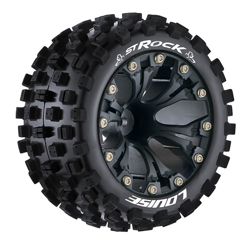 LOUISE RC ST-ROCK 1/10 SOFT 1 /2 OFFSET BLACK GP JATO 2WD RR