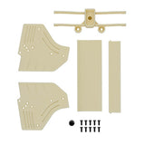 TEAM ASSOCIATED RC10F6 CLASSIC REAR WING WHITE