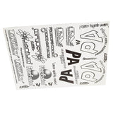 PRECISION AEROBATIC PA A4 STICKER SHEET AC-2027