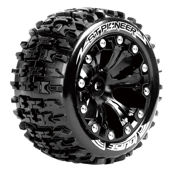 LOUISE RC ST-PIONEER 1/10 SOFT BEARING BLACK GP JATO 2WD F