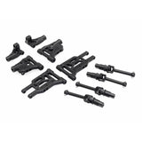 CEN RACING CONTROL ARM SET & UNIVERSAL SHAFTS