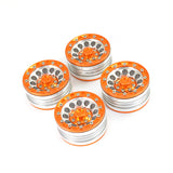 FASTRAX ALUMINUM BEADLOCK 1.9 WHEELS - ORANGE (4PC)