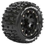 LOUISE RC MT-PIONEER 1/10 SOFT BEAD-LOCK/0 OFFSET HEX 12MM BLACK