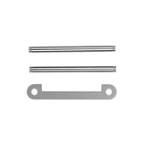 TEAM ASSOCIATED RC10 89 STEALTH CAR FRONT INNER HINGE PINS + BRACE