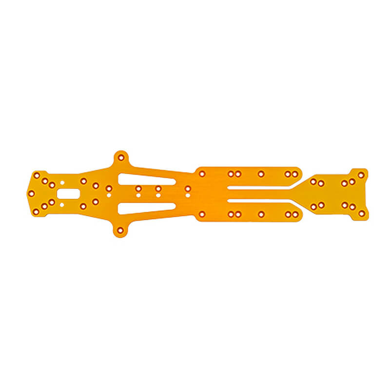 TEAM ASSOCIATED DC10 CHASSIS GOLD
