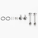 ROC HOBBY TYPE82 KUBELWAGON/BE ETLE REAR WHEEL CVD SHAFT