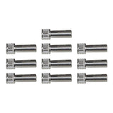 REEDY GRIP BULLET CONNECTORS SILVER 5mm x 14mm (10)