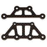 TEAM ASSOCIATED APEX 2 FT TOP PLATES CARBON FIBRE