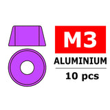 TEAM CORALLY ALUMINIUM WASHER FOR M3 SOCKET HEAD SCREWS O C-3214-30-2