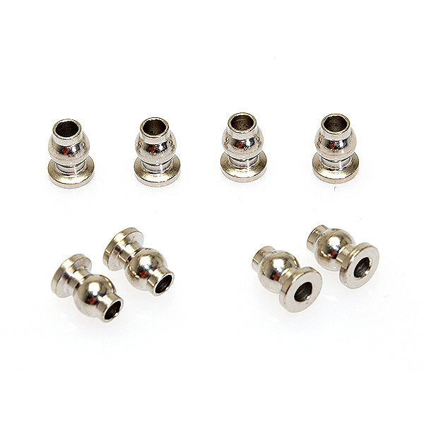 CEN RACING 5.8MM FLANGED PIVOT BALL (METAL) 8PCS.