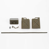 ROC 1:12 1941 WILLYS MB PORTABLE FUEL TANK KIT PACK