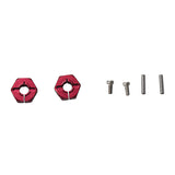 X-RIDER FLAMINGO 6MM HEX. HUB SET(METALRED)