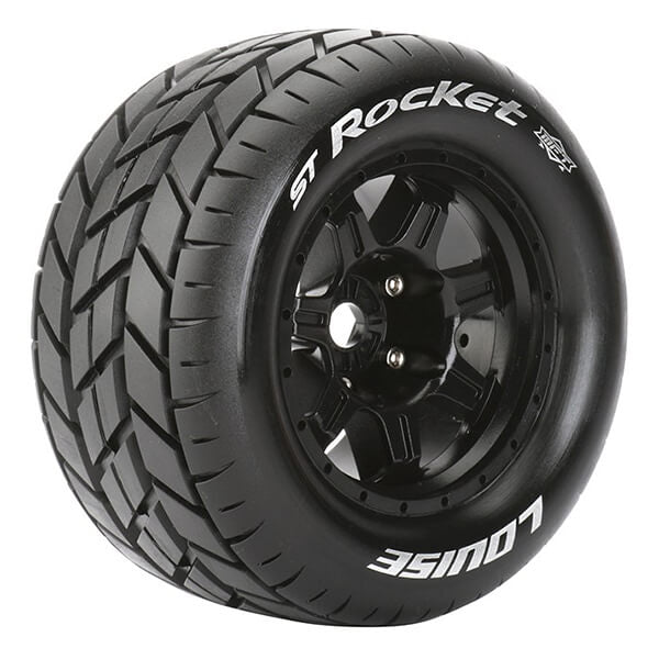 LOUISE RC ST-ROCKET 1/8 SPORT 1/2 Inch OFFSET HEX 17MM BLACK