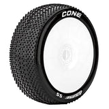 LOUISE RC B-CONE 1/8 FR/RR SUPER SOFT HEX 17MM WHITE