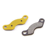 HOBAO HYPER 9/VS2 PERFORMANCE BRAKE PADS (YELLOW)