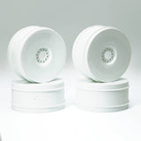 CENTRO 1/8 DISHED BUGGY WHEELS SET OF 4 - WHITE
