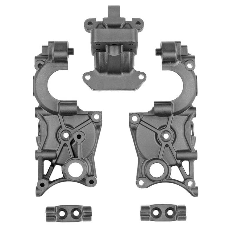 TEAM ASSOCIATED RC10B7/T7 FT 3-GEAR GEARBOX CASE CARBON