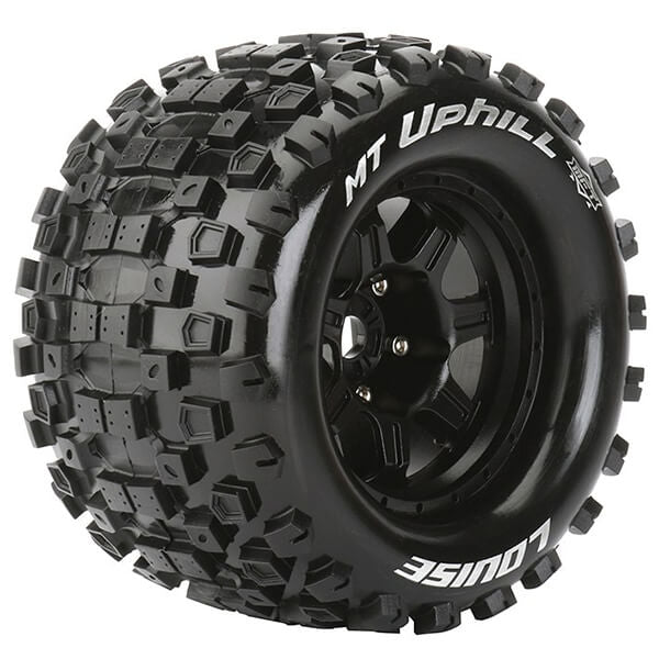 LOUISE RC MT-UPHILL 1/8 SPORT 0 Inch OFFSET HEX 17MM BLACK