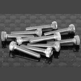 RC4WD SOCKET HEAD CAP SCREWS M2 X 10MM (10)
