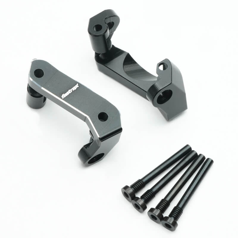 FASTRAX MINI MAXX 7075 ALUM FRONT C-HUB UPRIGHTS (PR) FTTX506BK