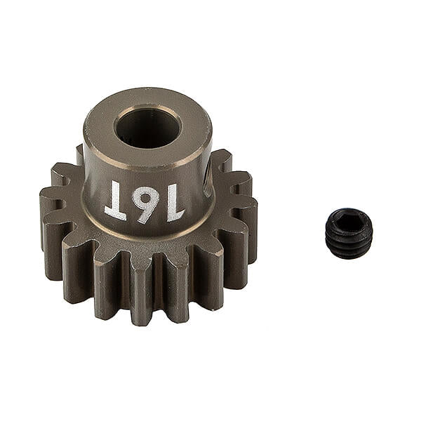 TEAM ASSOCIATED FT PINION GEAR 16T MOD 1 5mm SHAFT - ALUMINIUM