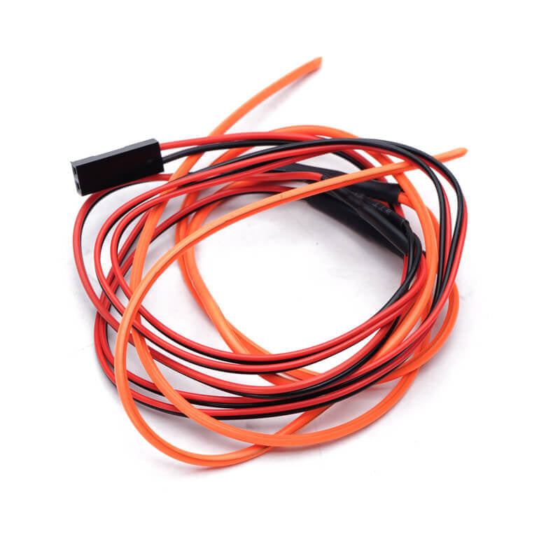 FASTRAX LED TWIN ANTENNA 29CM LIGHT LENGTH - RED FAST2486R