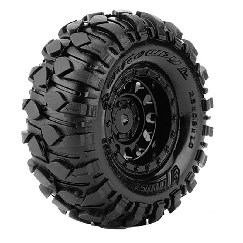 LOUISE RC CR ROWDY 1/181/24 FR/RR 1.0 CRAWLER TYRE/WHEELS