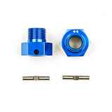 TEAM ASSOCIATED RC8T4 FT WHEELHEXES +4MM
