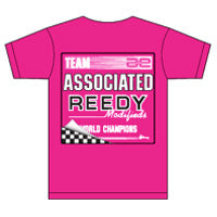 TEAM ASSOCIATED/REEDY 80S T-SHIRT - PINK X-LARGE