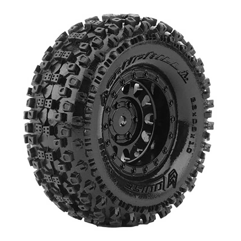 LOUISE RC CR UPHILL 1/181/24 FR/RR 1.0 CRAWLER TYRE/WHEELS
