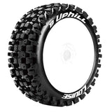 LOUISE RC B-UPHILL 1/8 FR/RR SOFT HEX 17MM WHITE