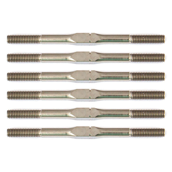 ASSOCIATED FT TITANIUM TURNBUCKLE SET 3X48MM RC10B6.1