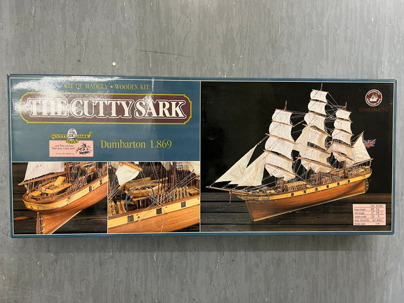 Constructo 1/90 Cutty Sark Wooden Kit 80821 - Pre Loved