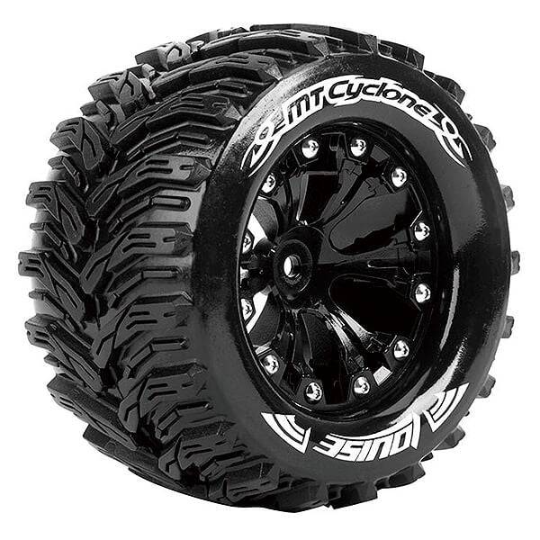 LOUISE RC MT-CYCLONE 1/10 SOFT BEARING BLACK GP JATO 2WD F