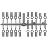 TEAM ASSOCIATED RC10 4WD BALLCUPS (FOR 3.5MM TURNBUCKLES)