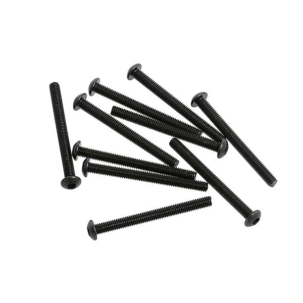 CEN RACING M3X32MM BUTTON HEAD HEX SOCKET SCREW (10PCS)