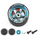 FASTRAX ALUM STEERING 5-SPOKE WHEEL - SANWA FUTABA FLYSKY FAST423B