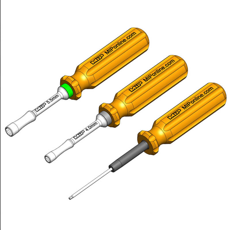 MIP MINI T/B 2.0 TOOL SET 4.0m M5.5mm NUT DRIVER & 1.5mm HEX