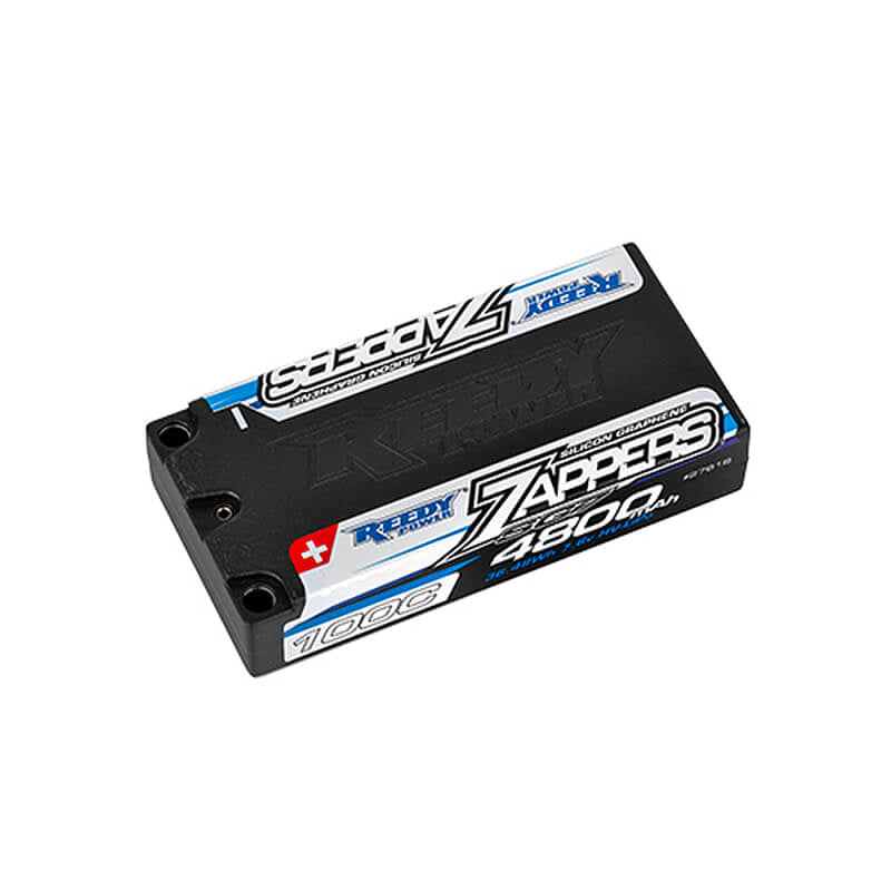 REEDY ZAPPERS SG7 4800MAH 100C 7.6V LP SHORTY LIPO BATT AS27618