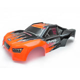 HOBAO HYPER 10SC 2.0 PRINTEDBODYSHELL - BLACK/ORANGE