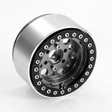 FASTRAX ALUMINUM BEADLOCK T12 1.9 WHEELS - GREY (4PC)